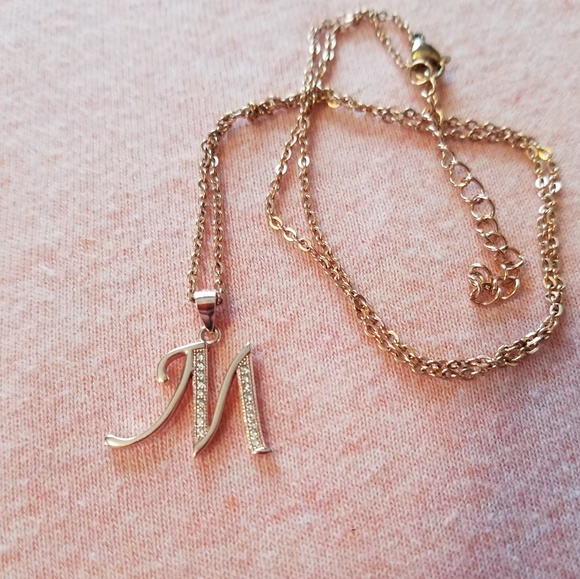 paialco jewelry Jewelry - Letter M necklace paialco jewelry Jewelry - Letter M necklace